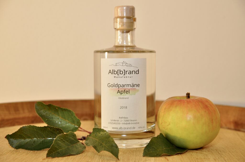 Apfelbrand Goldparmäne