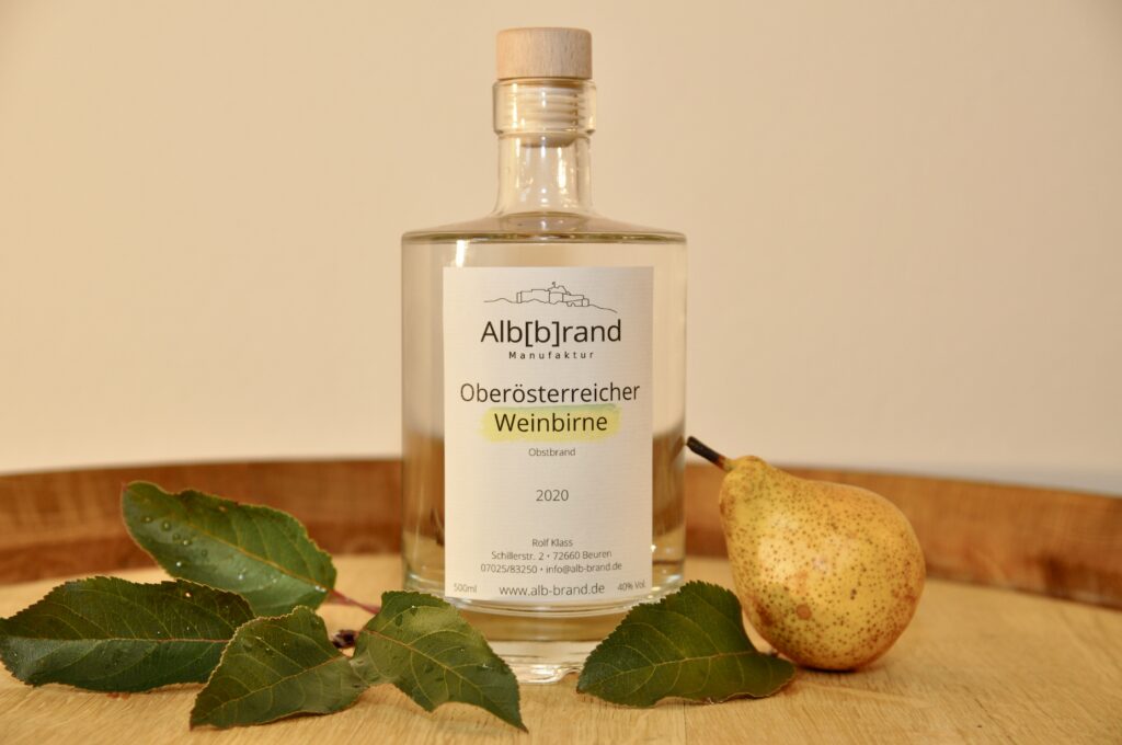 Birnenbrand Oberösterreicher Weinbirne