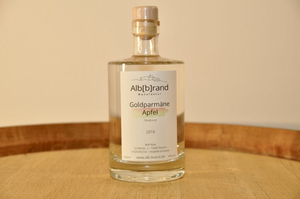 Apfelbrand Goldparmäne